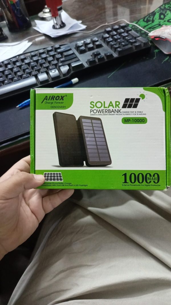 Solar Power Bank  Airox – Your Sustainable Energy Solution