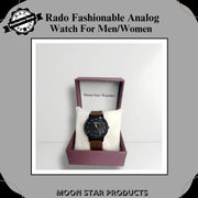 Stylish Unisex Brown Rubber Watch